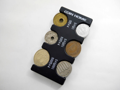画像：硬貨6種が仕分けられるコインホーム　外観